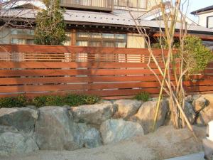 和風横板化粧フェンス
